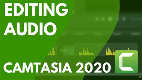Editing Audio with Camtasia 2020 (Easy!) .